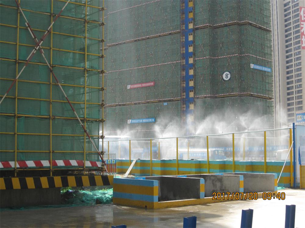 參加2017年第二次全省住宅質(zhì)量常見問題防治及建筑施工安全標(biāo)準(zhǔn)化（工地消防）現(xiàn)場觀摩會(huì)